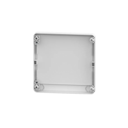 PORTE POUR COFFRET BLANC 1 RANGÉE DE 13 MODULES
