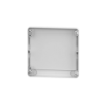 PORTE POUR COFFRET BLANC 1 RANGÉE DE 13 MODULES