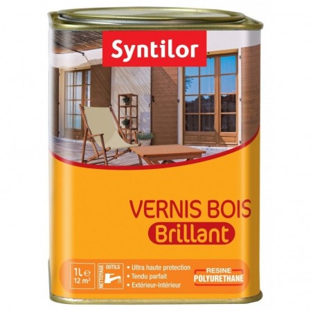 VERNIS BOIS BRILLANT – 1L  12M²