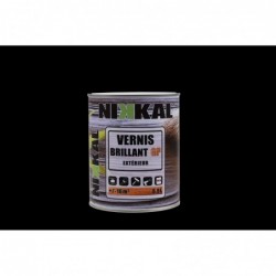 VERNIS BOIS INCOLORE BRILLANT - 0.9L   14 à 16M²
