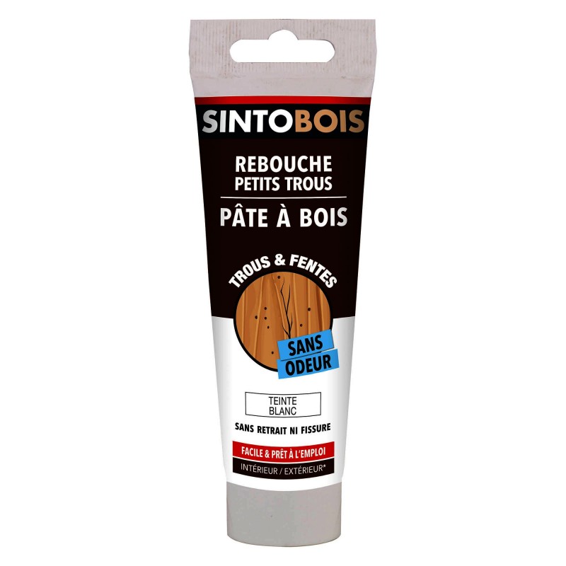 PATE A BOIS REBOUCHE LES PETITS TROUS ET FISSURES