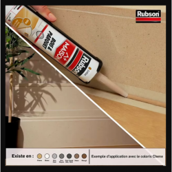 MASTIC MENUISERIE CHENE 280ML RUBSON