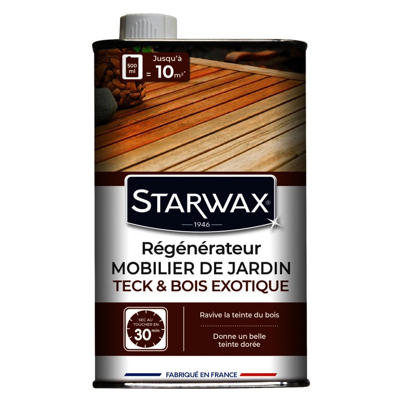 RÉGÉNÉRATEUR  BOIS EXTERIEUR 500ML   ± 20M²/L