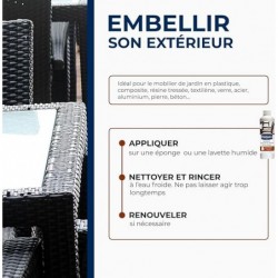DÉCRASSANT EXTÉRIEUR MOBILIER DE JARDIN PVC 500ML