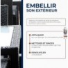 DÉCRASSANT EXTÉRIEUR MOBILIER DE JARDIN PVC 500ML