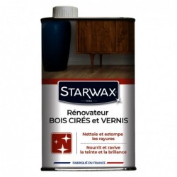 RÉNOVATEUR BOIS CIRÉ ET VERNIS 1/2L   ± 30M²/L