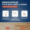 RÉNOVATEUR BOIS CIRÉ ET VERNIS 1/2L   ± 30M²/L
