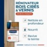 RÉNOVATEUR BOIS CIRÉ ET VERNIS 1/2L   ± 30M²/L