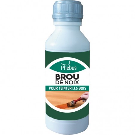 BROU DE NOIX POUR TEINTER LE BOIS 250ML
