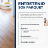 ENTRETIEN BRILLANT 2 EN 1 PARQUETS + STRATIFIÉS