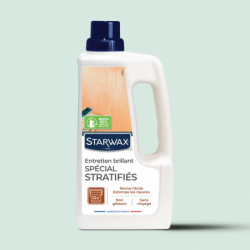 ENTRETIEN BRILLANT STRATIFÉ 1 LITRE DILUÉ  ± 700M²
