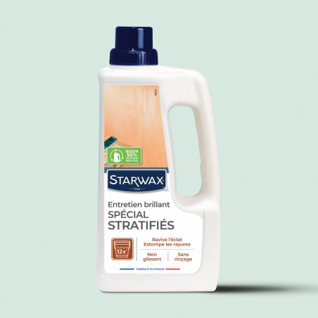 ENTRETIEN BRILLANT STRATIFÉ 1 LITRE DILUÉ  ± 700M²
