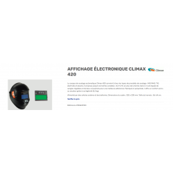 POSTE A SOUDER INFINITY 170 + CASQUE AUTO