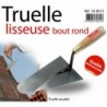 TRUELLE ITALIENNE RONDE 180MM MANCHE BOIS 469