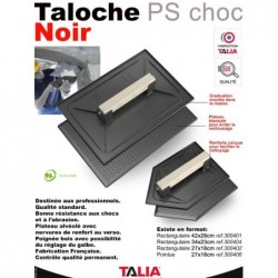 TALOCHE NOIRE POINTUE 18X27CM