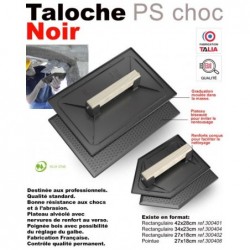 TALOCHE NOIRE RECTANGLE 28X42CM