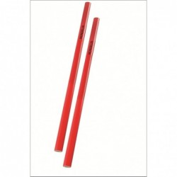 CRAYON CHARPENTIER (X2) ROUGE