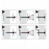 VIS PLACO AUTOPERCEUSE Ø3,5X45MM x50 PIECES