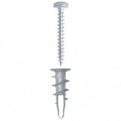 CHEVILLE PLACO TRZ VIS Ø13X30MM X5 PIECES