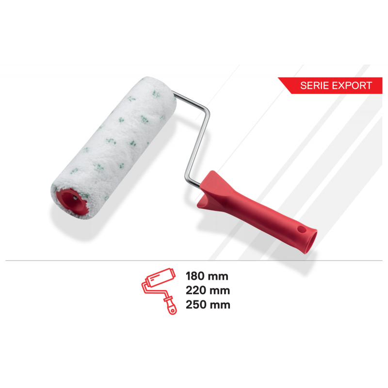 ROULEAU 250MM ANTIGOUTTE MICROFIBRE POLYESTER 10MM