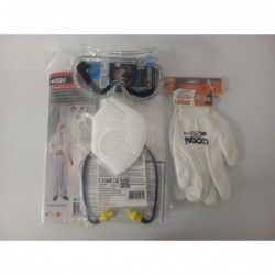 LOT PROTECTION PONCAGE ET PEINTURE 5 PIECES