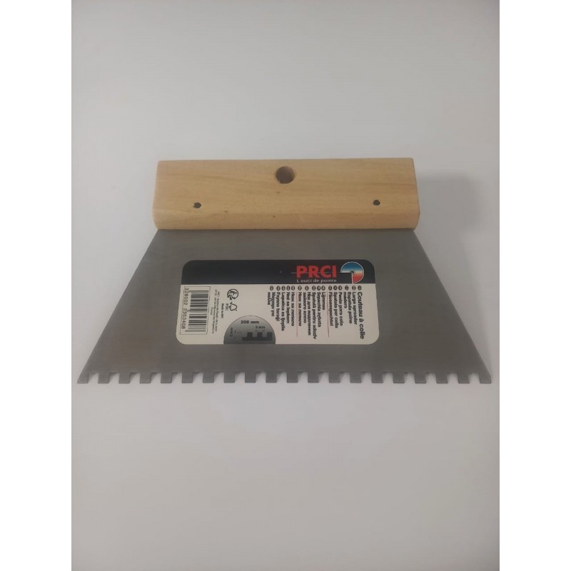 COUTEAU A COLLE 200MM DENTURE CARRÉ 5X5MM