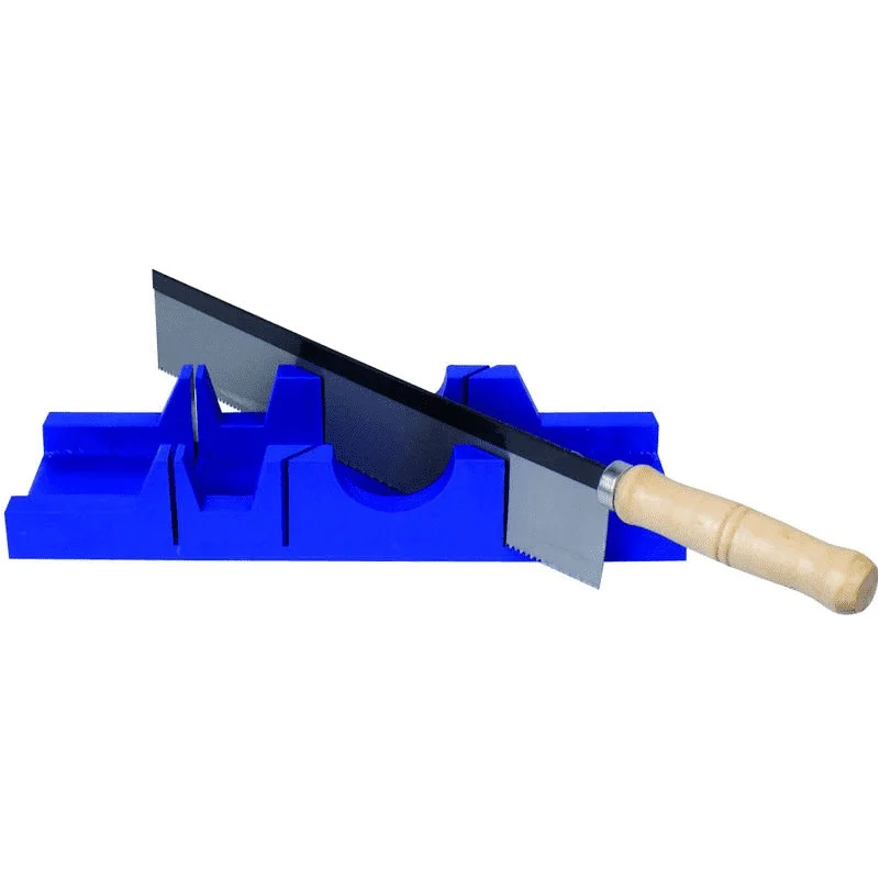 BOITE ONGLET PLASTIQUE + SCIE 300 MM