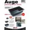AUGE PLASTIQUE NOIRE 25LITRES