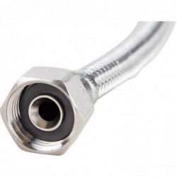 FLEXIBLE INOX FEMELLE 12/17" MALE 10/1 30CM