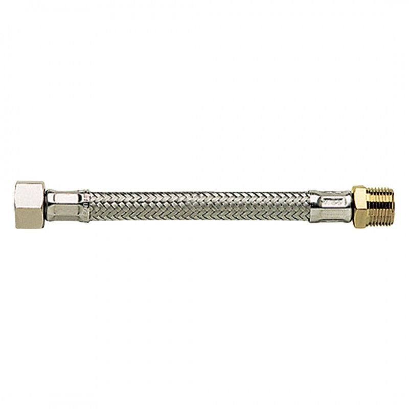 FLEXIBLE INOX FEMELLE / MALE 3/8" 30CM