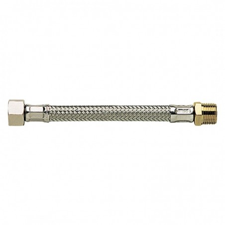 FLEXIBLE INOX FEMELLE / MALE 3/8" 30CM