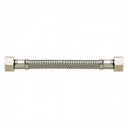 FLEXIBLE INOX FEMELLE / FEMELLE 1/2" 15CM
