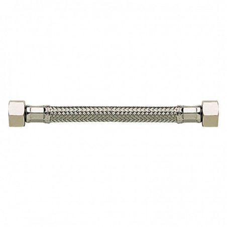 FLEXIBLE INOX FEMELLE / FEMELLE 1/2" 15CM