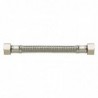 FLEXIBLE INOX FEMELLE / FEMELLE 1/2" 15CM