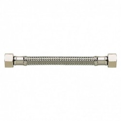 FLEXIBLE INOX FEMELLE / FEMELLE 1/2" 30CM