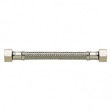 FLEXIBLE INOX FEMELLE / FEMELLE 1/2" 30CM