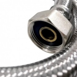 FLEXIBLE INOX FEMELLE / FEMELLE 1/2" 30CM