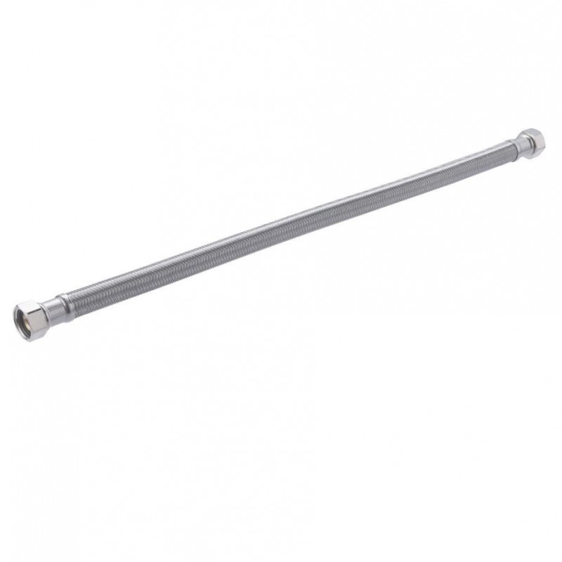 FLEXIBLE INOX FEMELLE / FEMELLE 1/2" 50CM