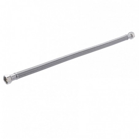 FLEXIBLE INOX FEMELLE / FEMELLE 1/2" 50CM