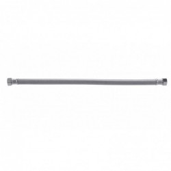 FLEXIBLE INOX FEMELLE / FEMELLE 3/8" 50CM