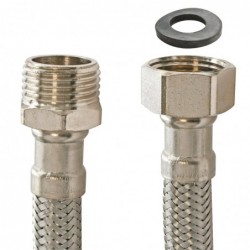 FLEXIBLE INOX FEMELLE / MALE 1/2" 30CM