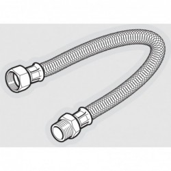 FLEXIBLE INOX FEMELLE / MALE 1/2" 30CM