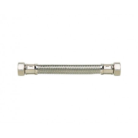 FLEXIBLE INOX 13mm  FEMELLE / FEMELLE 1/2" 30CM