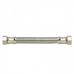 FLEXIBLE INOX 13mm FEMELLE / FEMELLE 3/4" 30CM