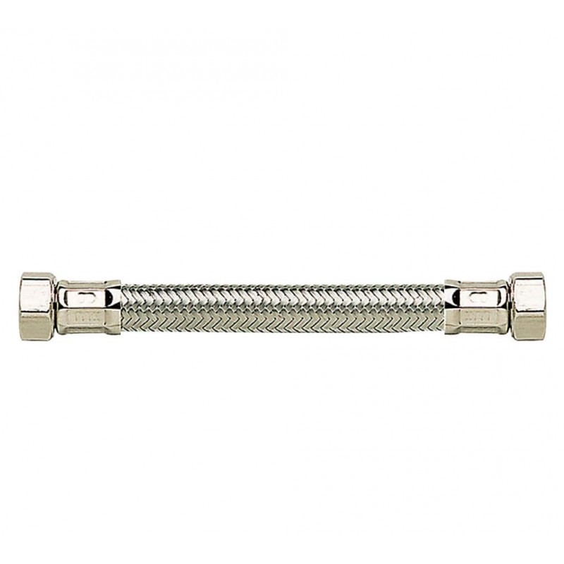 FLEXIBLE INOX 13mm FEMELLE / FEMELLE 3/4" 30CM