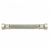FLEXIBLE INOX 13mm FEMELLE / FEMELLE 3/4" 30CM
