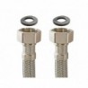 FLEXIBLE INOX FEMELLE / FEMELLE 3/4" 80CM