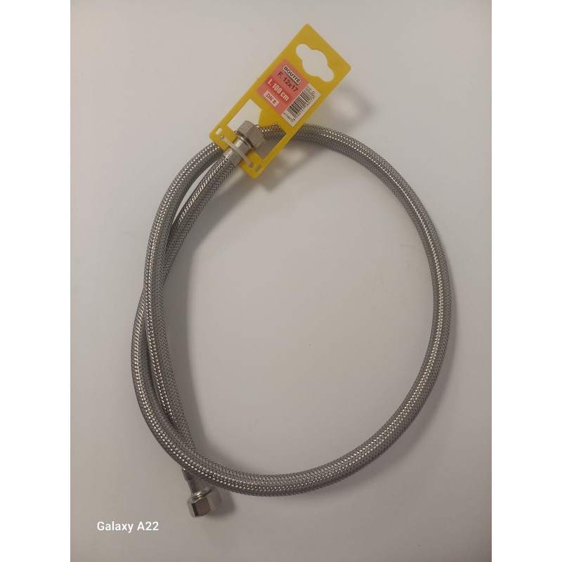 FLEXIBLE INOX 8MM FEMELLE / FEMELLE 3/8" 100CM