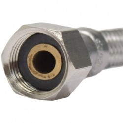 FLEXIBLE INOX 8MM FEMELLE / FEMELLE 3/8" 100CM