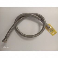 FLEXIBLE INOX FEMELLE / FEMELLE 1/2" 100CM